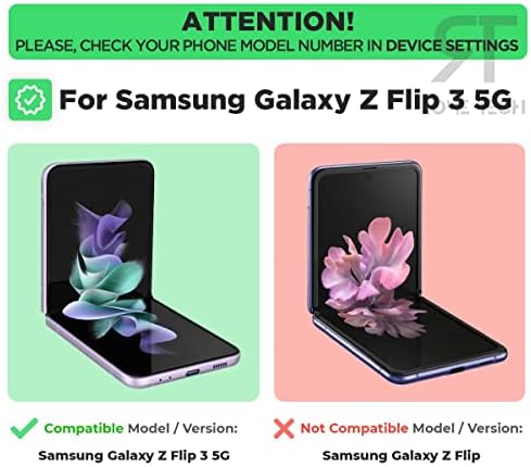 Caixa de telefone de clipe de cinto de correio de Roma para Samsung Galaxy Z Flip 3 5G - SM -F711B - Slid Slide