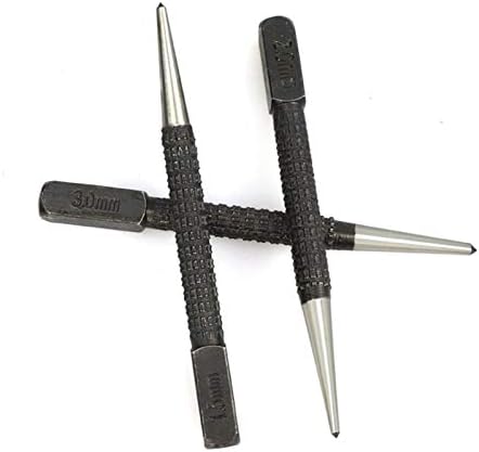 XMeifeits Industrial Brills Non Slip Center Punch 1,5/2,0/3,0 mm de altura Scribe Scriber Tool de margem de madeira