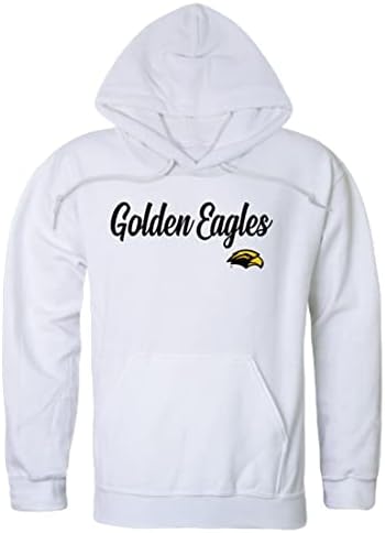 W Universidade da República do Sul do Mississippi Golden Eagles Script Fleece Hoodie Sweetshirts