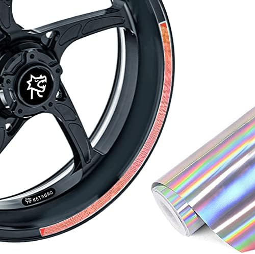 Ketabao 17 polegadas Decalques de roda de arco -íris J17 Compatível com CB500F CB500X CB900F