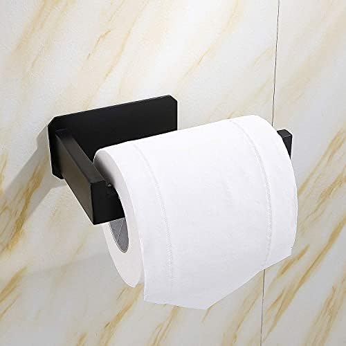 Suitores de papel higiênico Ponto de banheiro Stand Stand Auto -adesivo Sem perfuração Sus304 Aço inoxidável para o banheiro Armazenamento de papel à prova de ferrugem da cozinha