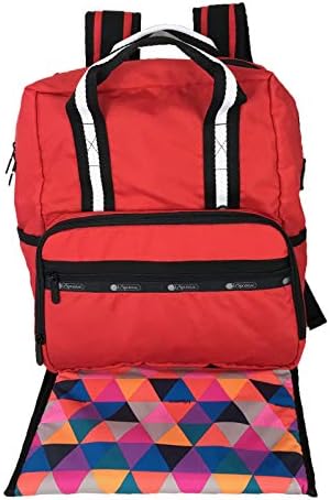Lesportsac Madison Backpack Backpack Red One Tamanho