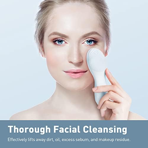 Escova de limpeza facial inteligente