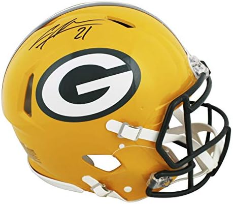 Packers Charles Woodson assinou a velocidade máxima do capacete proline JSA - Capacetes NFL autografados