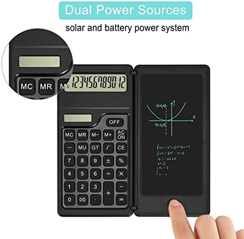 Calculadoras de quul calculadoras de área de trabalho padrão de 12 dígitos com o tablet de escrita