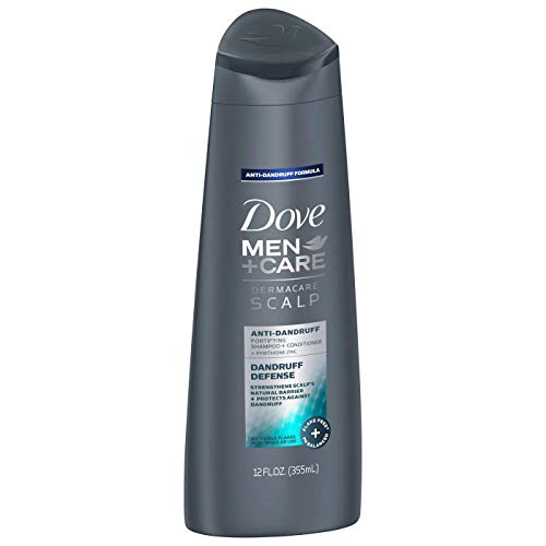 Dove Men + Care Dermacare Scalp 2-em-1 shampoo + condicionador, defesa da caspa, 12 onças