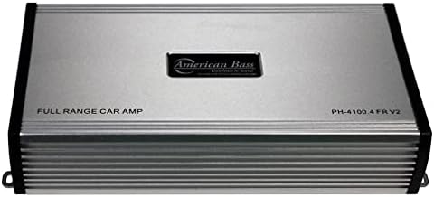 American Bass Ph41004frv2 Amp 4 canal 2 ohm estável 480 watts