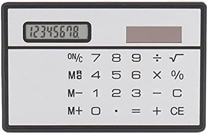 Calculadora de energia solar fina de 8 dígitos do MJWDP com tela de crédito de placa de crédito de tela de