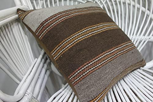 Kilim Cushion Hand Tarde a mão Kilim Rug Decorative Pillow Capa