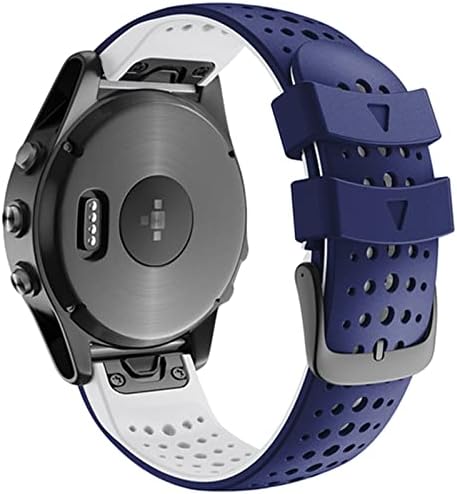 Kgdhb 26 mm tiras de faixa de relógio para Garmin Fenix ​​6 6x Pro 5 5x 3 3hr 935 945 Assista Silicone Correa Smart