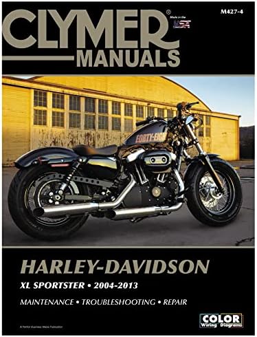 Manuais de reparo de Clymer para Harley-Davidson Sportster 1200 Quarenta e oito XL1200X 2010