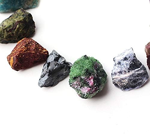 Manual 1 lote 14 tipos de cristal caído rocha rock quartzo minerais rugos