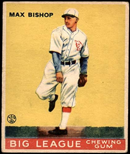 1933 Goudey 61 Bispo Max Philadelphia Athletics VG/Ex Athletics