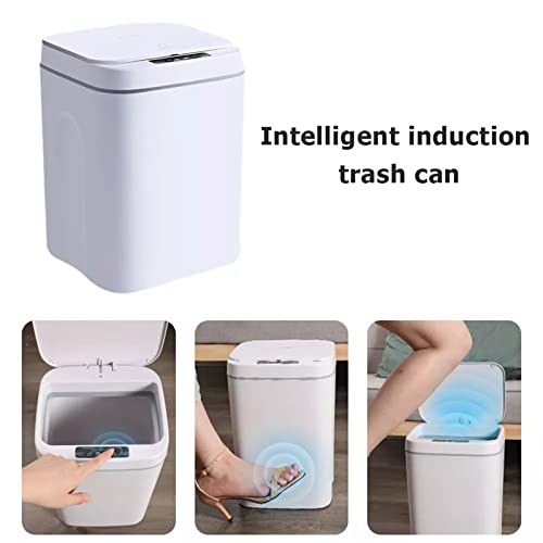 Lixo zukeeljt lixo lixo inteligente pode sensor automático sensor de lixo de lixo de lixo elétrico para lixo para o quarto de cozinha banheiro lixo
