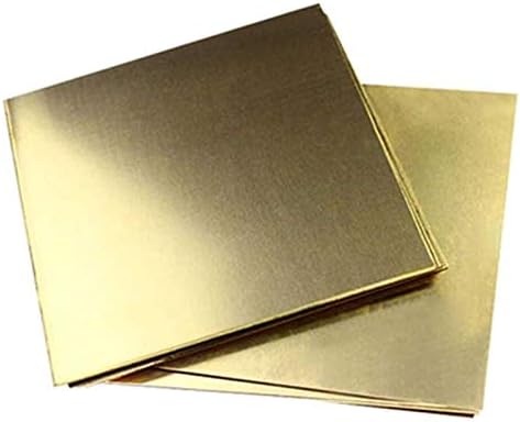 Placa de latão chapha de cobre metal de latão Cu metal placa de papel alumínio lisa superfície requintada