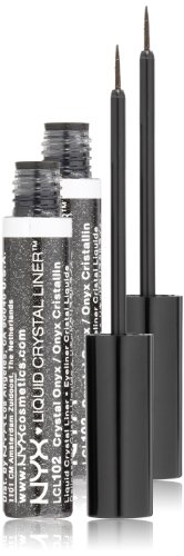 NYX Professional Makeup Liquid Crystal Liner, Crystal Onyx Professional Makeup, 0,17 onça