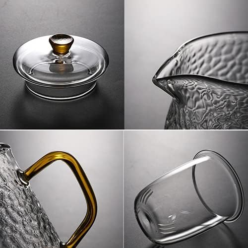 Paynan Glass Bule Infuser Filtro de Infusor Resistente a Calor Pote de Chá de Capinha Decoração do Conjunto de Chá