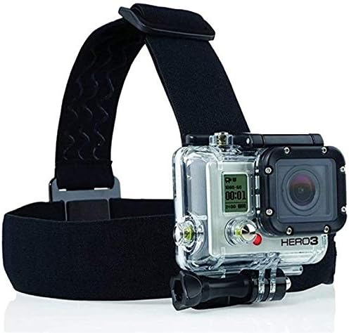 Navitech 8 em 1 Ação Câmera de acesso Kit Combo com estojo vermelho - compatível com a câmera de ação YDI G80 4K