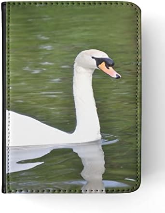 Linda capa de capa branca de cisne swan 9