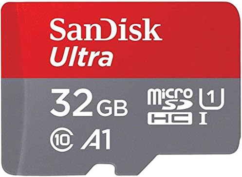 Sandisk 32GB Ultra MicrosDHC UHS-I Memory Card com adaptador-98MB/S, C10, U1, Full HD, A1, Micro SD