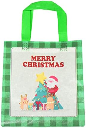 Bolsa não tecida impressa Saco criativo de saco de saco de armazenamento colapsável Decorações de festas