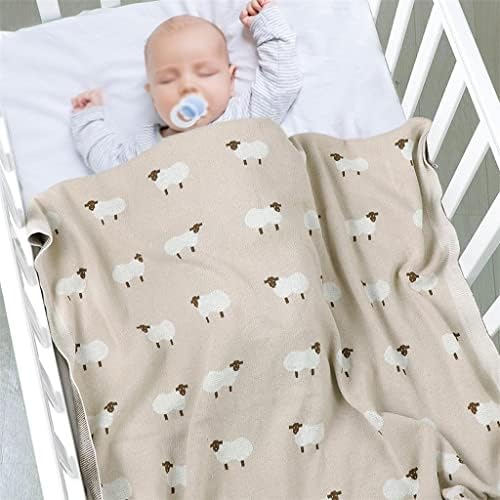 Liruxun Cobertors swaddle wrap algodão malha infantil garoto carrinho de cama colcha super acessórios infantis