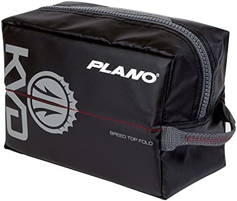 Plano KVD Wormfile Signature Series Speedbag, tecido pequeno, com revestimento de TPE preto com