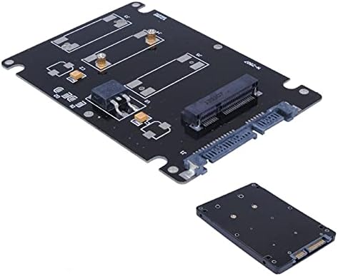 Mini PCI-E MSATA SSD a 2,5 SATA Disco rígido Adaptador de capa de capa de disco rígido