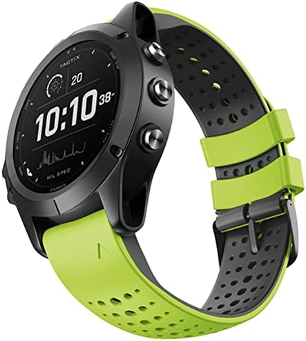 Banda de relógio Quickfit de silicone Bneguv para Garmin Fenix ​​6x Pro Watch EasyFit Strap Strap para Fenix ​​6 Pro Smart Watch 26 22mm Strap
