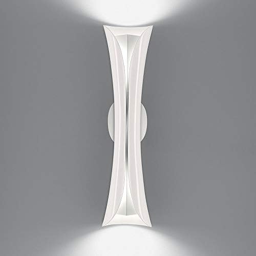 Artemide Cadmo LED 2x10W Gu10 Lâmpada de parede branca e branca sem bulb
