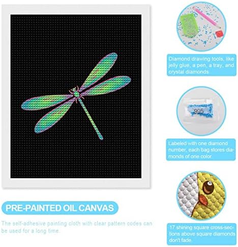 Dragonfly Custom Diamond Painting Kits Paint Art Picture By Numbers for Home Wall Decoration 16 X20