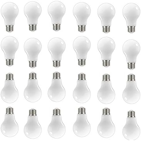 Satco (lâmpadas de filamentos de LED de 24 pacote, S12426, lúmens altos, 11 watts, A19; Branco Média; Base Média; 2700k; 90 CRI; 120 volts para uso em residencial, hospitalidade, exibição e comercial