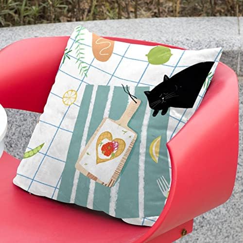 Pacote vbfofbv de 2 capa de almofada de veludo capa de almofada de travesseiro quadrado para