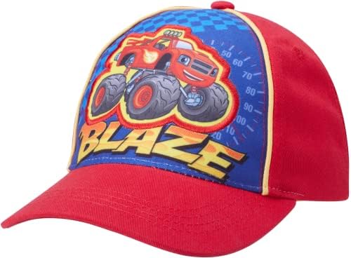 Nickelodeon Boys 'Blaze e The Monster Machines Hat -Caputão de beisebol de algodão ajustável