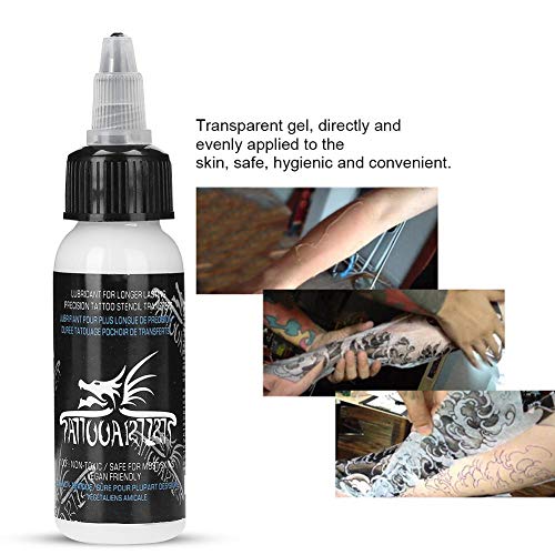 Solução de transferência de tatuagem profissional Gel Stencil Cream Primer Stuff Stuff STÉLIO DE TATÍCULO