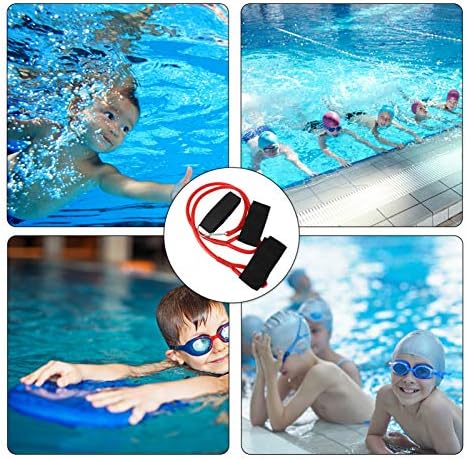 Bandas de resistência de exercícios Besportble bandas de resistência à natação Treinamento de nado Treinamento