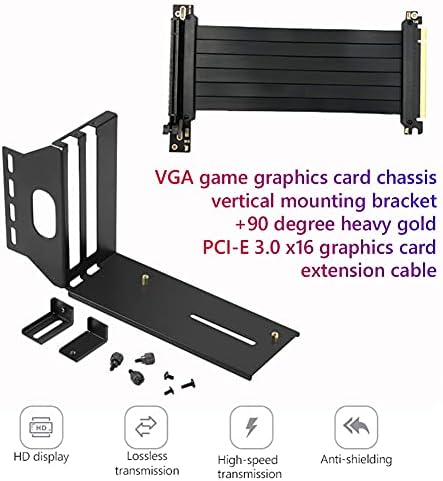 Placas de gráficos de jogos para jogos Cabo PCIE 3.0 X16 Slot Graphics Video Lard Extension Cable
