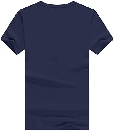 Manga curta Comfort Roupos de cor de algodão gráfico de algodão engraçado camiseta superior para meninas Office