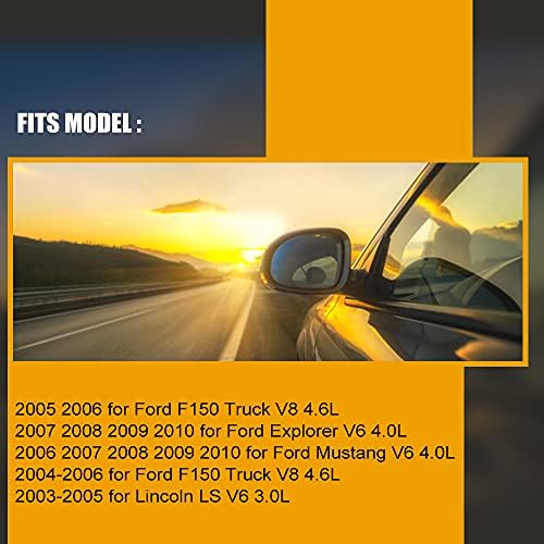 Corpo de aceleração de 65 mm de estrada de 65 mm com sensor TPS ajustado para Ford F-150 4.2L 4.6L 2004-2006,