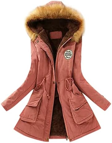 NYYBW Mulheres Jaqueta de Fleece Fall Inverno Zipper Capuz grosso de manga longa e mais tamanhos