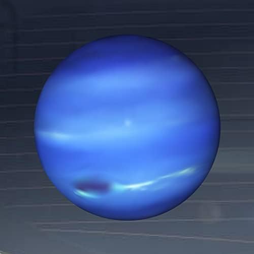 A caneca de leite projeta o planeta Netuno de 4 polegadas Decalque de vinil colorido