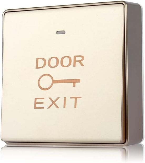 Botão de saída da porta instalada da superfície no 86/90 Tipo de acesso à porta de saída da caixa de