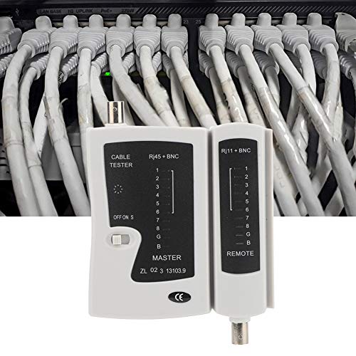Testador de cabo telefônico, testador de cabo de rede YG468B, RJ45+BNC Tester de cabo de cabo