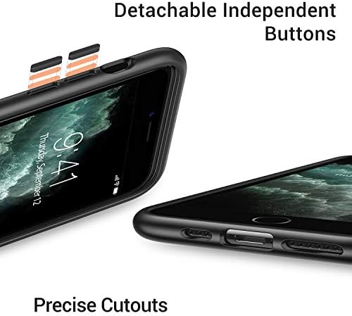 Torras Choffrof Compatível para iPhone 8 Plus Case/iPhone 7 Plus Caso, [Proteção contra queda de grau