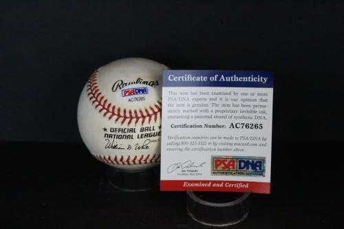 Al Barlick assinado Baseball Autograph Auto PSA/DNA AC76265 - Bolalls autografados