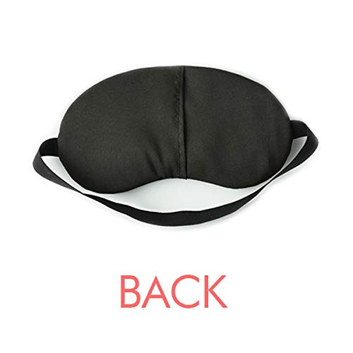 Padrão de futebol preto simples Black Soccer Sleep Eye Shield Soft Night Blindfold Shade Cover