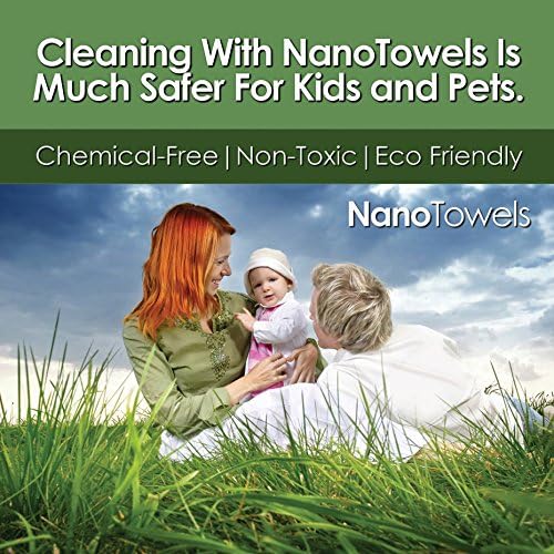 Nano Toalhas - O incrível pano ecológico que limpa praticamente qualquer superfície com apenas água. Não