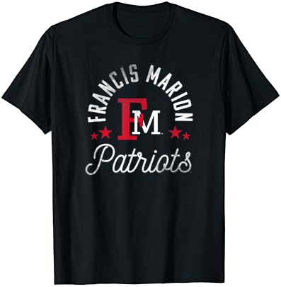 T-shirt de logotipo da Francis Marion University Patriots