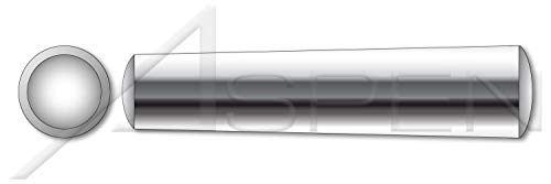M6 x 32mm, Din 1 tipo B/ISO 2339, métrica, pinos cônicos padrão, aisi 303 aço inoxidável