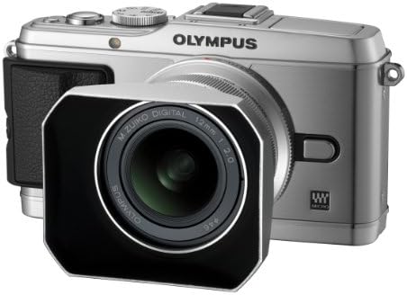OM System Olympus LH-48 Silver Lens Hood para M.Zuiko Digital Ed 12mm F2.0 Lens